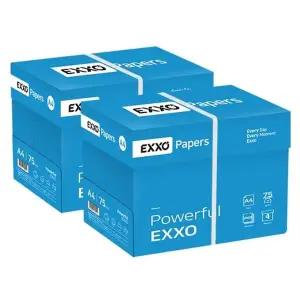 [엑소](EXXO) A4 복사용지(A4용지) 75g 2BOX(4000매)