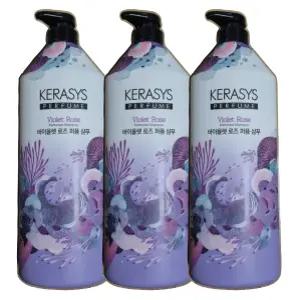 케라시스 퍼퓸샴푸 바이올렛 로즈 1L x 3개
