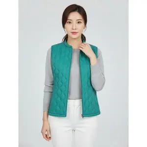 [올포유]여성 물결 퀼팅 덕다운 베스트 AWQVN1161 904_P357685992