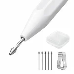 데이웍스 갤럭시탭 S11 울트라 호환 S펜 메탈 펜촉 교체용 세모촉 반영구 5개입