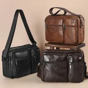40 50 직장인 남자 가죽크로스백 크로스백남자 학생크로스백 남자크로스가방 남자보조가방