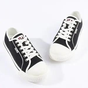 [휠라] 공용 코트 라이트 경량 캔버스 스니커즈 블랙 1TM01781F