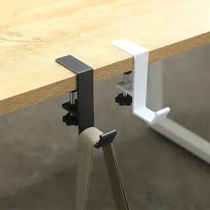 클램프형 책상 가방 걸이 책가방 사무실 모자 거치대 휴대용 걸이대 테이블 무타공 고리 후크 행거 홀더