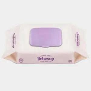 베베숲 트러스트 캡형 물티슈 80매x10팩 외출 휴대용 다용도