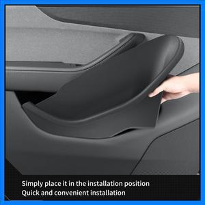 2025년형 테슬라 모델 Y 출시를 위한 럭키이지 주니퍼 자동차 앞뒤 도어 홀더 도어 핸들 수납함 액세서리