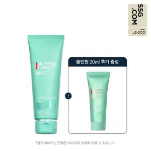 [비오템](강남점)[SSG] [5천원 상품권] NEW 아쿠아파워 아미노 클렌저 125ml 세트 (+올인원 20ml)