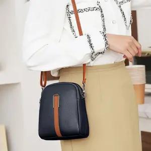 고효율 고급스런 핸드백 소가죽 벨트 포인트 크로스백 미니