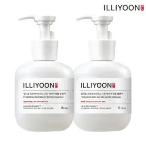 일리윤 프로바이오틱스 스킨배리어 젠틀클렌저 300ml 2개