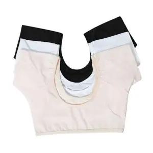 여성 쿨 메쉬 브라 탑 흡수 브래지어 속옷 여성 땀 패드 브라 탑 여자 겨드랑이땀 겨드랑이 언더웨어 상의