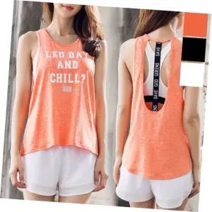 KJN-S67 여자나염민소매나시레쉬가드요가복