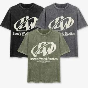 남녀공용 AC88TO03 월드 피그먼트 프린팅 반팔티 SD-250806