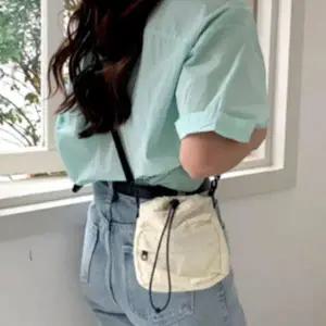 핸드폰가방 남녀공용 컴포트한 캐주얼 스트링 미니 크로스백 가방