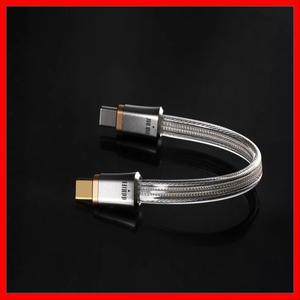 ddHiFi TC19CC (Comet) 오디오 케이블 플래그십 순은 USB-C to OTG 디지털 신호 4선 병렬 디자인