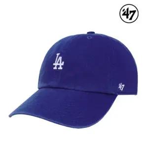 47브랜드 클린업 LA 다저스 스몰 로고 볼캡 모자 B-BSRNR12GWS-RYA