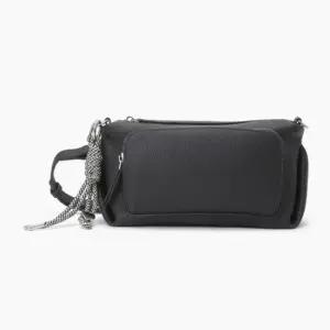 소가죽 자카드 키링 미들백_BCBG06511