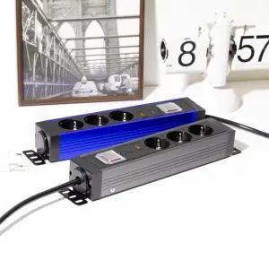 파워존 4000W 서버탭 고용량 알루미늄 멀티탭 서지보호 전기코드 콘센트 파워탭 2구 3구 4구 6구 8구 10구