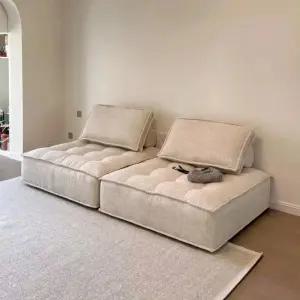 사각 패브릭 네모 스툴 접이식 원룸 모듈형 아쿠아텍스