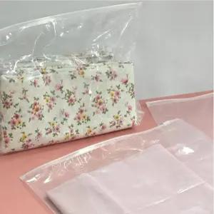 여행용 의류 보관 투명 슬라이드 지퍼백 35x45 소분 포장 비닐 봉투