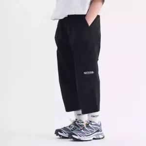 [아웃도어 프로덕츠 키즈]7부 우븐팬츠 (블랙) OD262BHP01_BLK