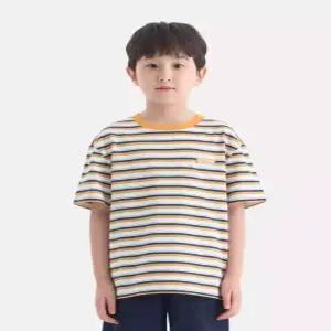 [아웃도어 프로덕츠 키즈]에센셜 스트라이프 반팔티셔츠 (오렌지) OD262ISS01_ORG