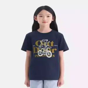 [아웃도어 프로덕츠 키즈]그래픽 반팔티셔츠 (네이비) OD262ISS05_NVY