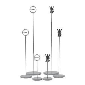 이동식 사진 명함 메모꽂이 스탠드형 POP 홀더