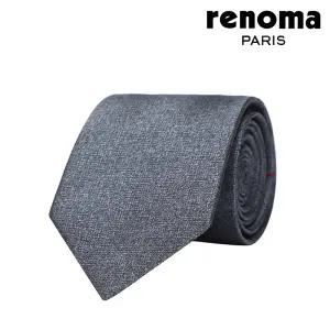 [레노마] 솔리드 포인트 그레이 넥타이_VPSTV9060GY 레노마 타이박스 포함