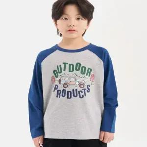 갤러리아 [아웃도어프로덕츠키즈]롱슬리브 OD258ILS79_NVY/CHC