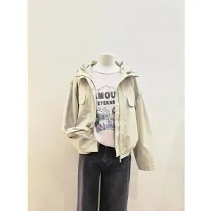 [롯데백화점]SOUP 루즈핏 크롭 후드 점퍼 SC3UJ9Z