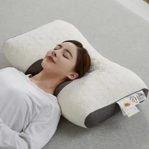 수면 베개 거북목 목지지베개 직장인 경추 베개 숙면 라텍스 기능성 폼베개 메모리 학생 편한 커버 일반