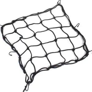 바이크 고정 끈 수납 헬멧망 용품 오토바이 그물망 짐망 다용도 고정줄 고무줄 자전거 캐리어 짐받이 후크