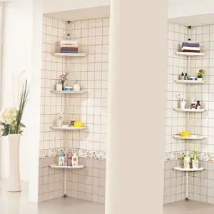 욕실 코너 정리대 플라스틱 조립식 화장실 욕실 코너 선반 수납장 설치 다용도 욕실수납선반 욕실정리선반