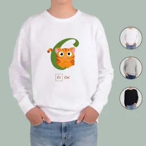 맨투맨 프린팅티셔츠 영어동화 알파벳 O wSi4+8hzQ