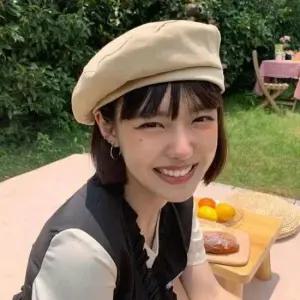 면 가을베레모 화가 베이직베레모 코튼베레모 모자 컬러베레모 데일리베레모 여자 캡 빵