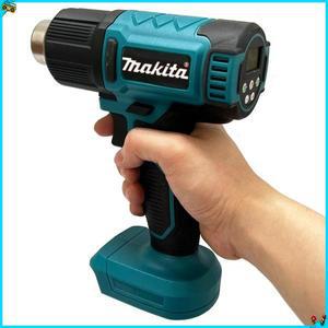 마키타 온도 조절 열풍기 550 ° C 무선 핸드헬드 열풍기 LED 디스플레이 납땜 열풍기 18V