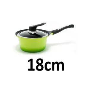 가스렌지 전자렌지 튼튼한 이중 세라믹 냄비 소형