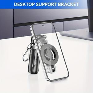 호환 4in 1 자기 셀카봉 삼각대 확장형 전화 스탠드(원격 포함) iPhone/Android  미니 호환 가능