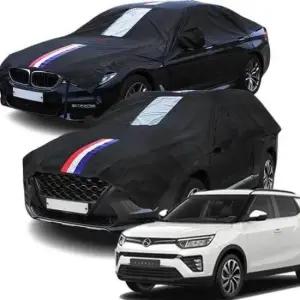 성에제거 티볼리 블랙박스 자동차커버 성에방지 하프커버