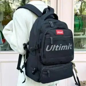 [패션] 남녀공용 포켓 디자인 백팩 학생용 데일리 가방 배낭