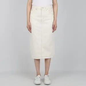 [리바이스] 여성 청치마 하이라이즈 슬릭 미디스커트 화이트 001VL0002 S