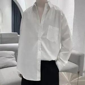 남성 2컬러 베이직 긴팔 미니멀 봄 셔츠 긴팔셔츠 캐주얼셔츠 체크셔츠 남성셔츠 봄아우터