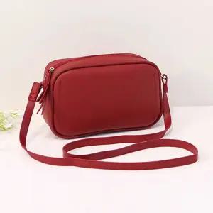 보세가방쇼핑몰 여성 사계절 데일리백 미니멀 사각형 크로스 끈가방