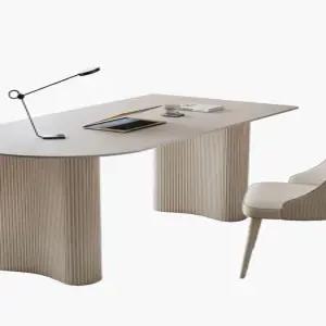 상담실 원장실 책상 테이블 원컬러 병원진료실 원장용 접수대