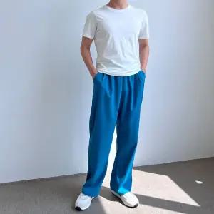 누베라 린넨 남자 원턱 와이드 팬츠 SD-230613M RvE6+6vTz