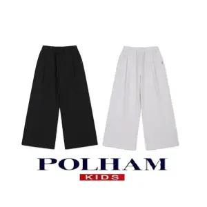[폴햄키즈](의정부점)26년 봄 신상 여아 베이직 턱 와이드 팬츠 PKG1PT2716