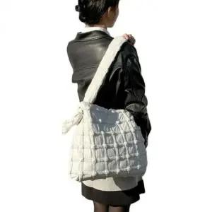 [패션] 데일리 패딩 숄더백 여성용 크로스 숄더 가방 가볍고 디자인