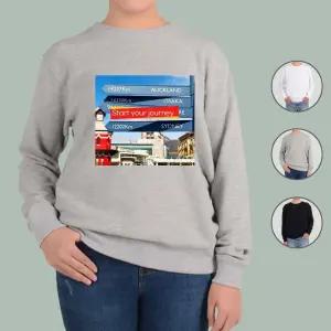 맨투맨 전색상 맨해튼 뉴욕 타임스퀘어 h 프린트셔츠 kgp6+2PlN