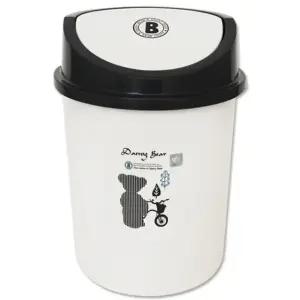 원형 휴지통 10L 1개 휴지통 쓰래기통 재활용통 다용