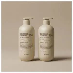 바이아우어 블랙 비어 이스트 샴푸 앰버우드향, 1.017L, 2개