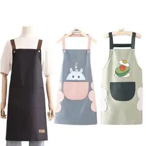 트렌드집착 카페 주방 바리스타 플로리스트 어린이집 미용실 식당 방수 예쁜 앞치마